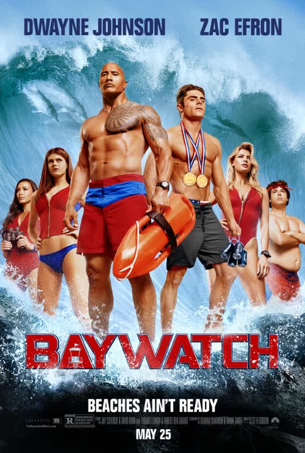 　　电影版《海滩护卫队》（Baywatch）最引...